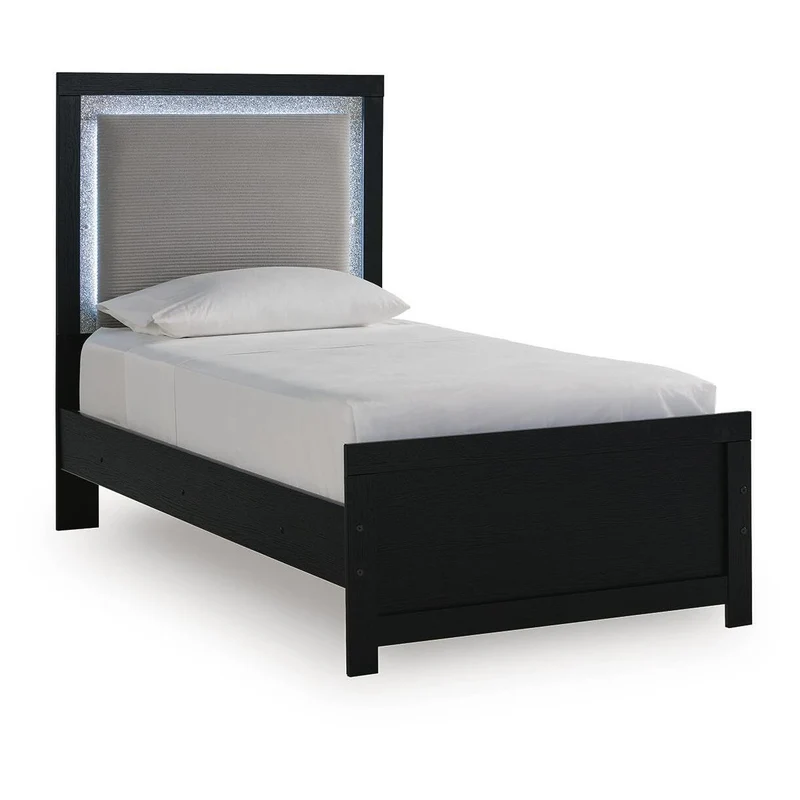 Signature Design by Ashley Maeling Twin Upholstered Panel Bed PCB1115-52/PCB1115-53/PCB1115-83