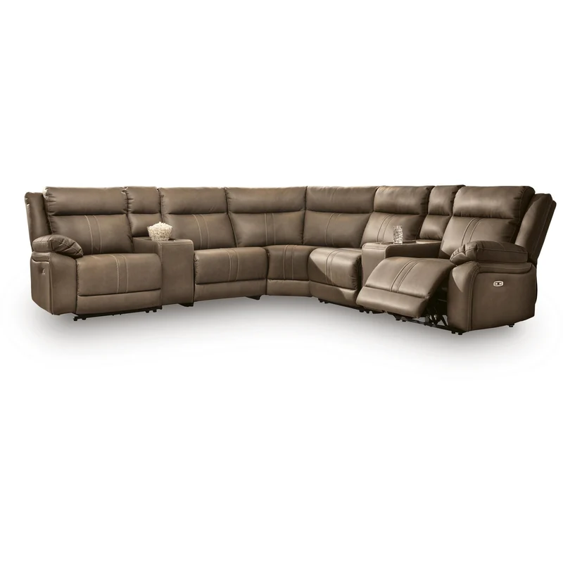 Signature Design by Ashley Max-Momentum Power Reclining 7 pc Sectional PC8230546/PC8230546/PC8230558/PC8230560/PC8230560/PC8230562/PC8230577