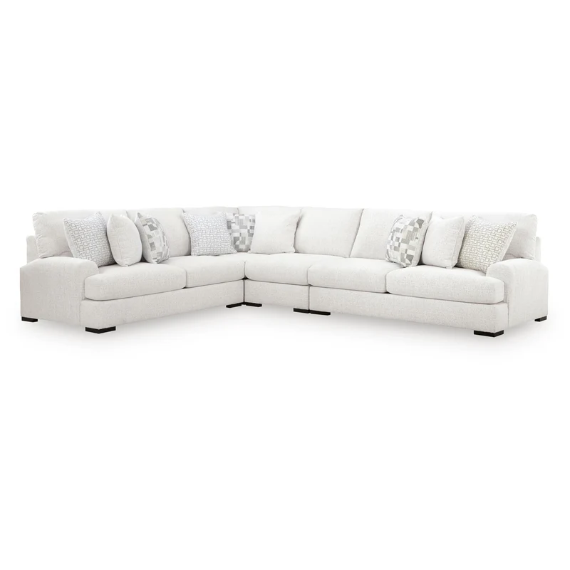 Signature Design by Ashley Misty-Lakes Fabric 4 pc Sectional PC6690646/PC6690655/PC6690656/PC6690677
