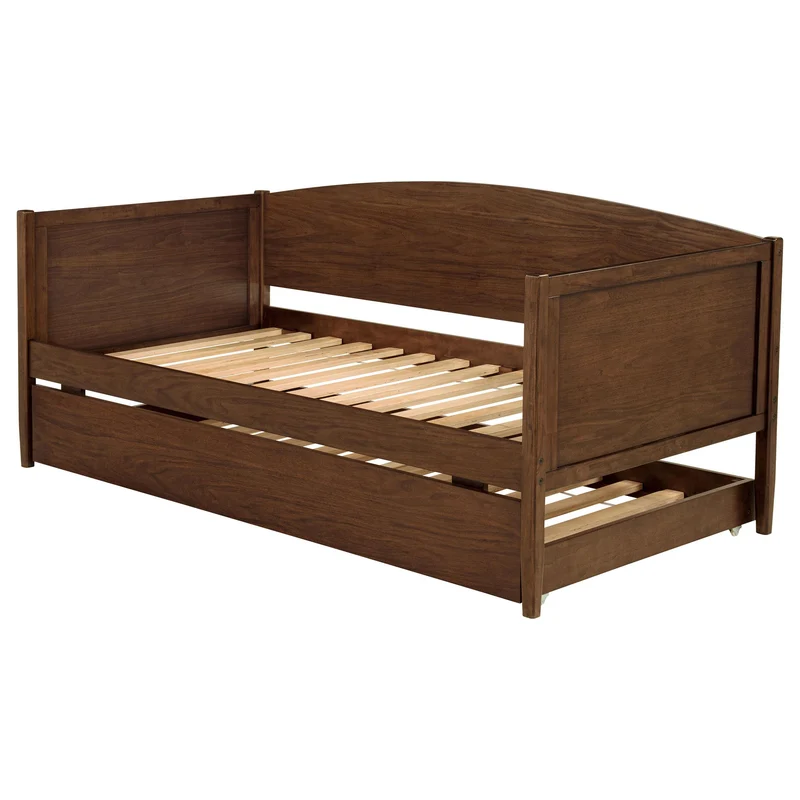 Coaster Furniture Bozeman 300686 Wood Twin Daybed With Trundle - Medium Walnut