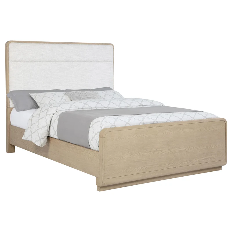Coaster Furniture Ladera 225081Q 56-inch Queen Panel Bed - Light Elm