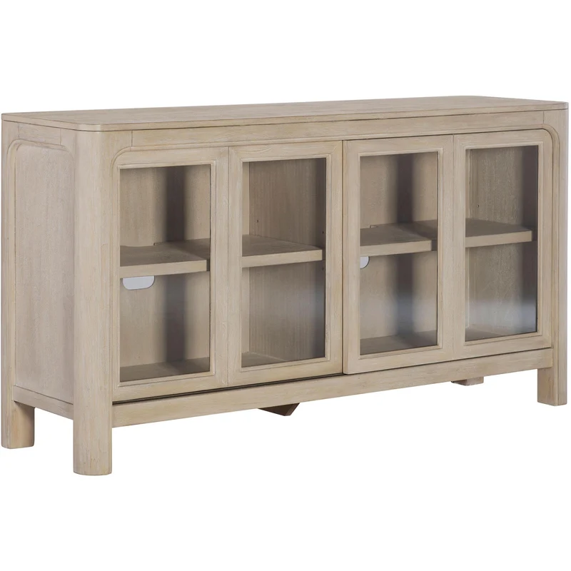 Coaster Furniture Solano 115505 Sliding Door Dining Sideboard Server - Weathered Mango