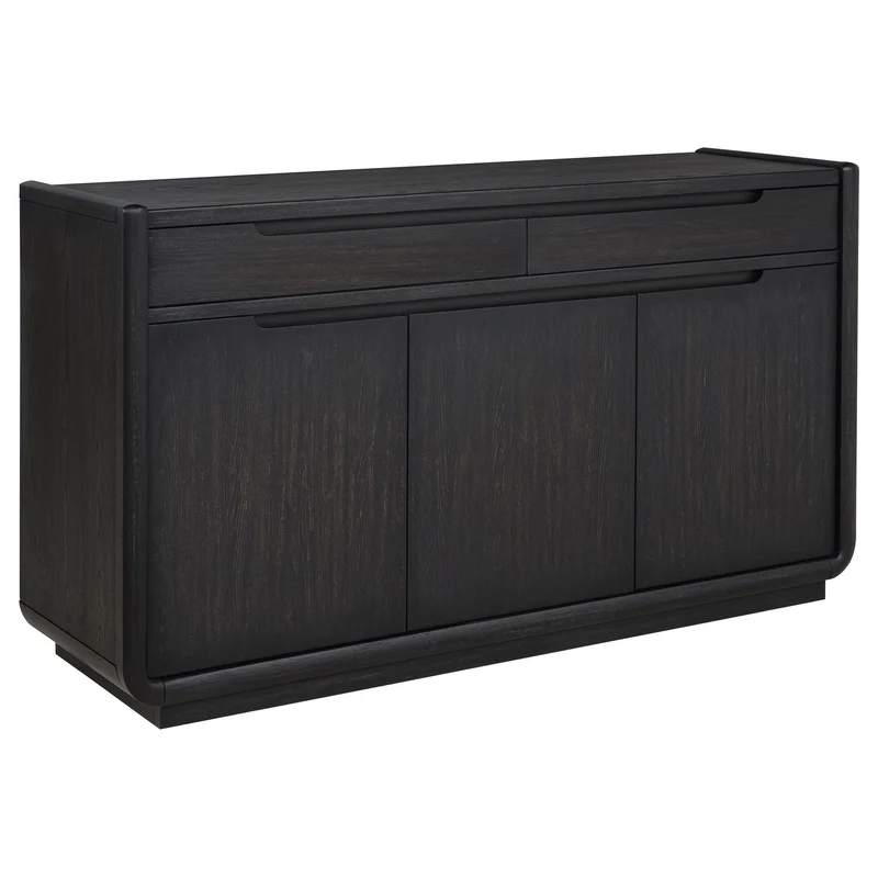 Coaster Furniture Leandro 115395 2-drawer Dining Sideboard Server - Burnished Black