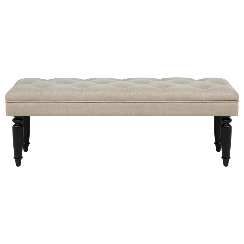 Coaster Furniture Marsha 915160 52-inch Upholstered Entryway Accent Bench - Latte