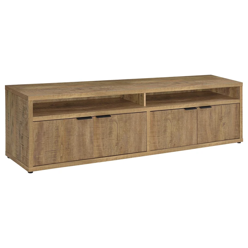 Coaster Furniture Tabby 700933 79-inch 4-door Engineered Wood TV Stand Media Console - Mango
