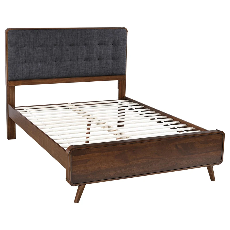 Coaster Furniture Robyn 205131F Wood Full Platform Bed - Dark Walnut