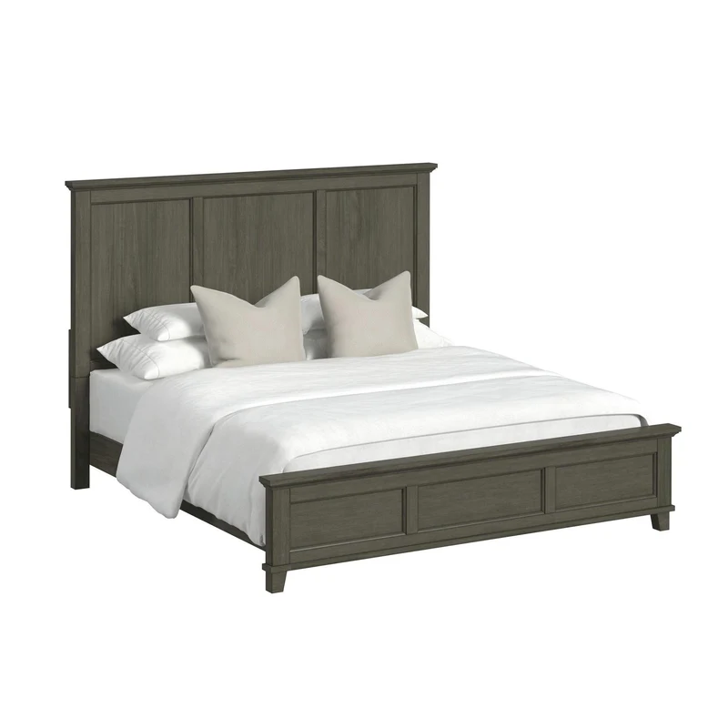 Elements International Canterbury B-13030-3-KB King Panel Bed