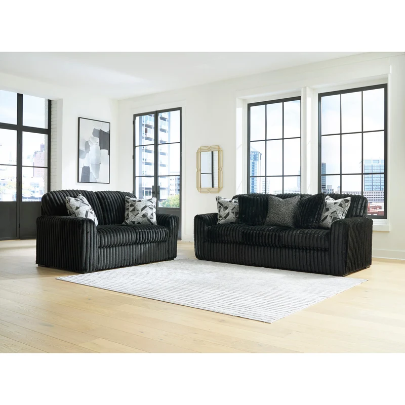 Signature Design by Ashley Midnight-Madness 98103 2 pc Living Room Set - Onyx