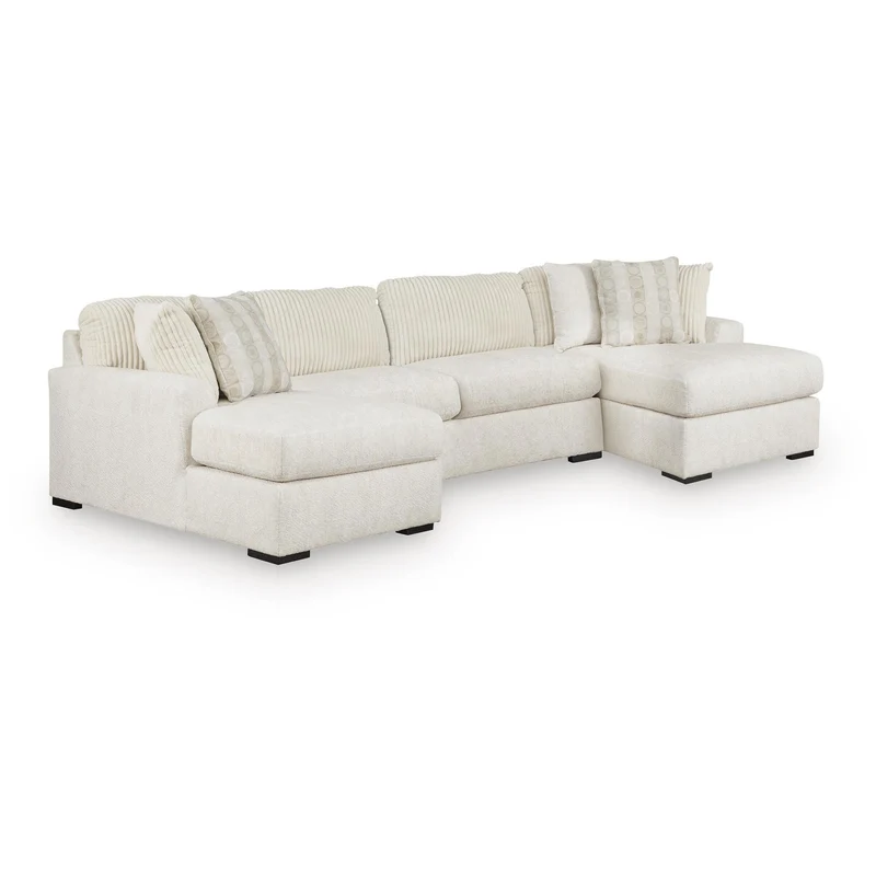 Signature Design by Ashley Chessington 61904S6 3 pc sectional with Double Chaise