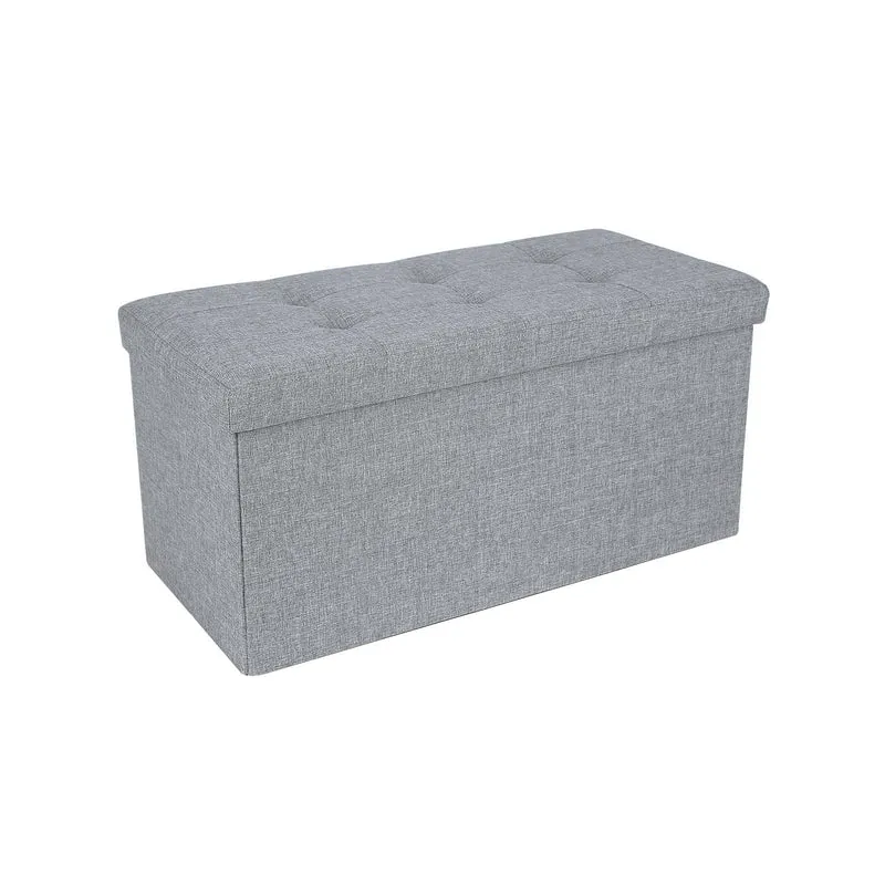 Taburete Plegable para Almacenaje Lino