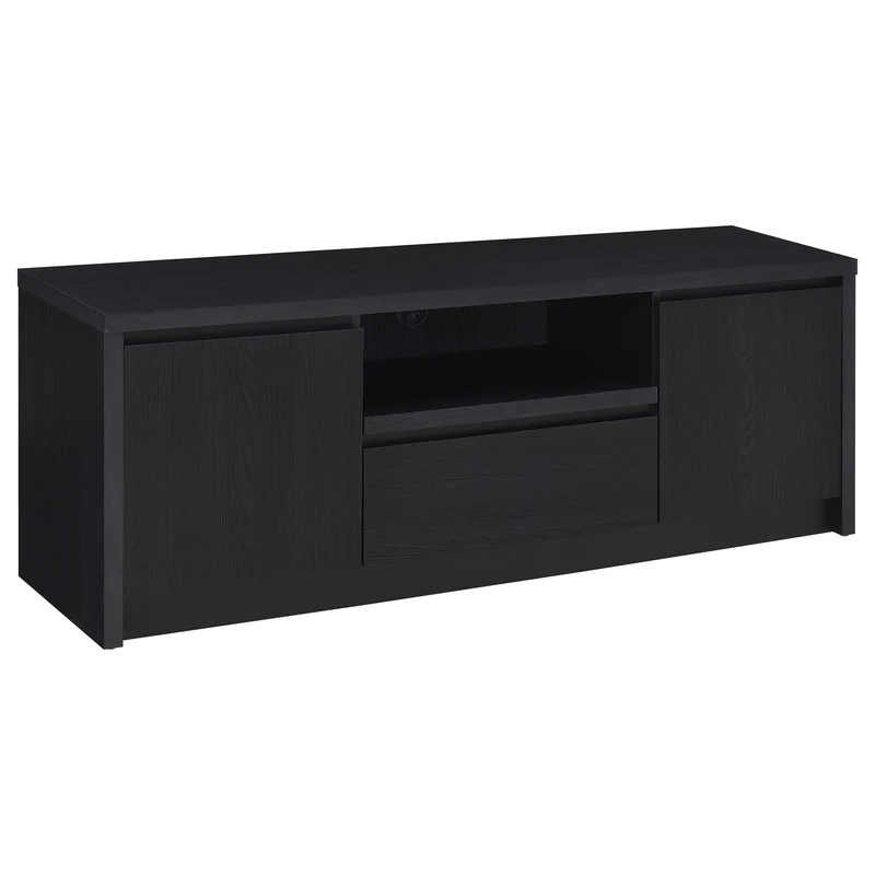 Coaster Furniture Winfield 706222 60-inch 2-door TV Stand Media Console - Black
