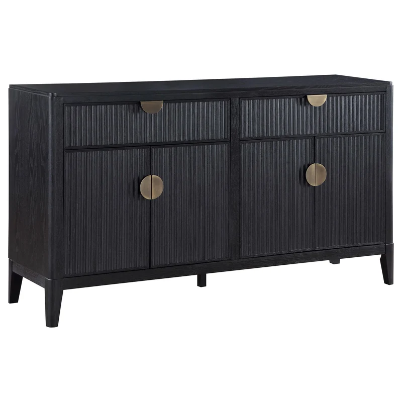 Coaster Furniture Brookmead 108235 4-door Sideboard Buffet Storage Cabinet - Black