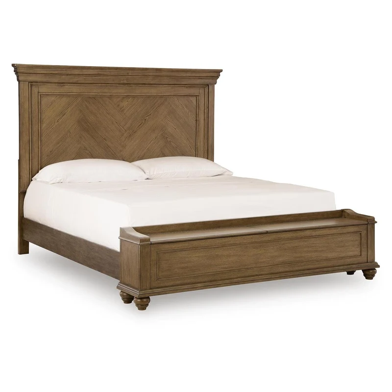Signature Design by Ashley Karallin King Panel Bed with Storage PCB782-56S/PCB782-58/PCB782-97