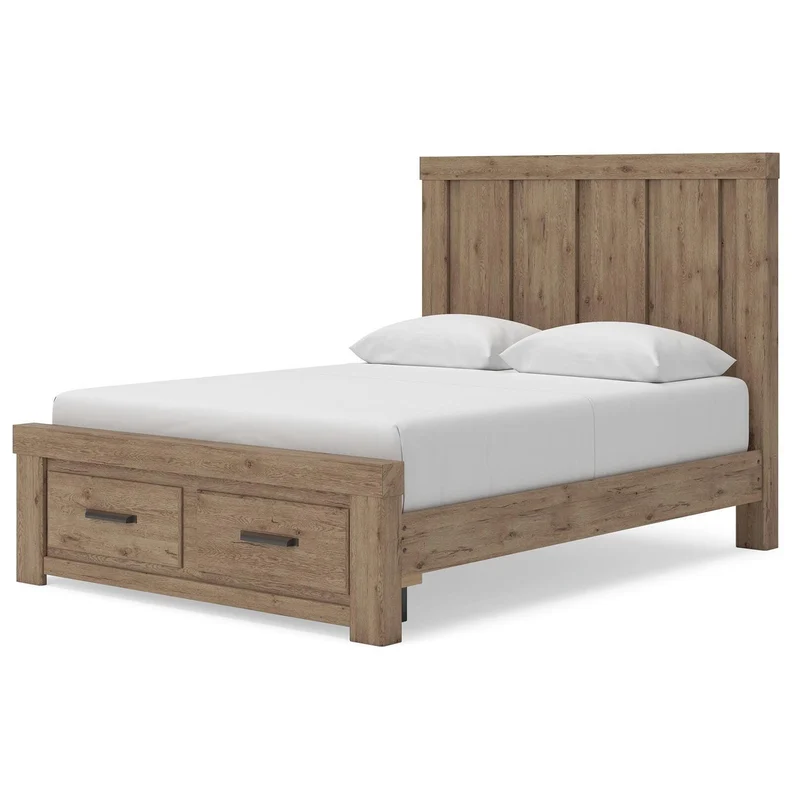 Signature Design by Ashley Oliandon Queen Panel Bed with Storage B100-13/PCB2844-54S/PCB2844-57/PCB2844-95