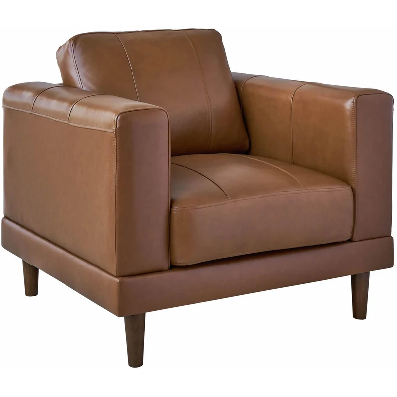 Elements International Hampton Chair in Fiero Fiero Tan