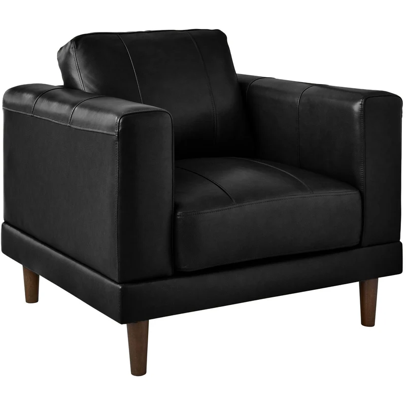 Elements International Hampton Chair in Fiero Black