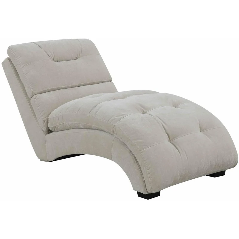 Elements International Dominick Chaise (K/D) In Amigo Linen