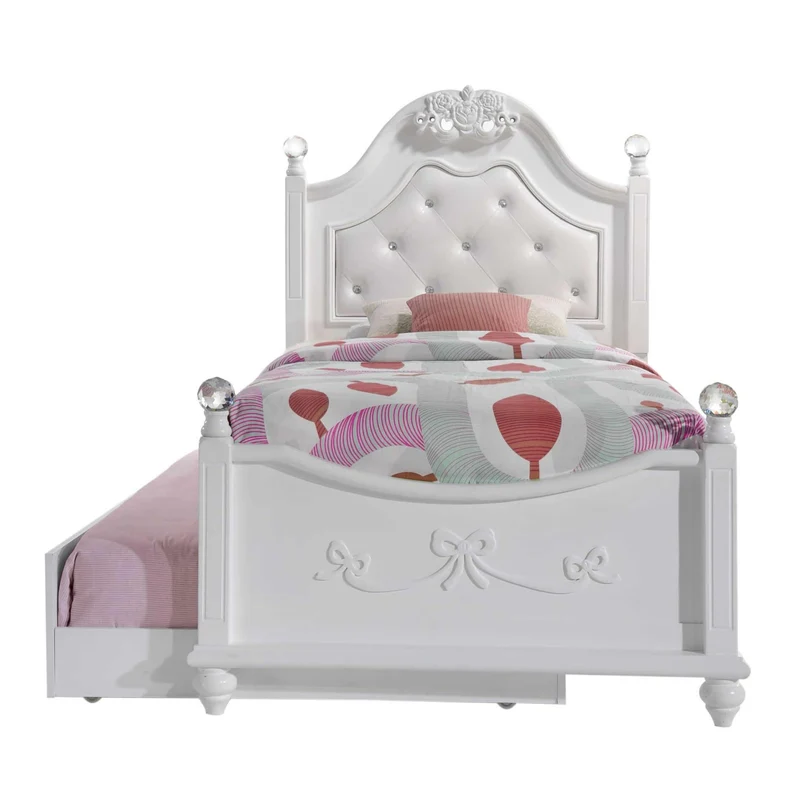 Elements International Alana AN700TTB Twin Platform Bed w/ Storage Trundle