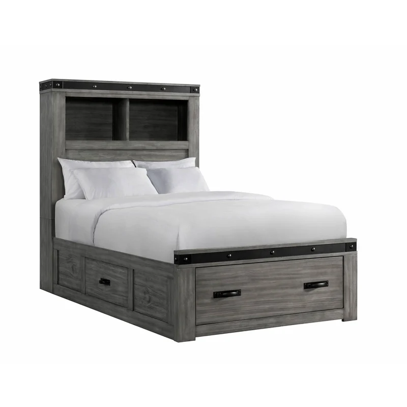 Elements International Wade Youth WE650TB Twin Platform Storage Bed