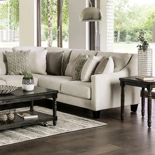 Furniture of America Bollington Fabric Sectional SM7772-SECT