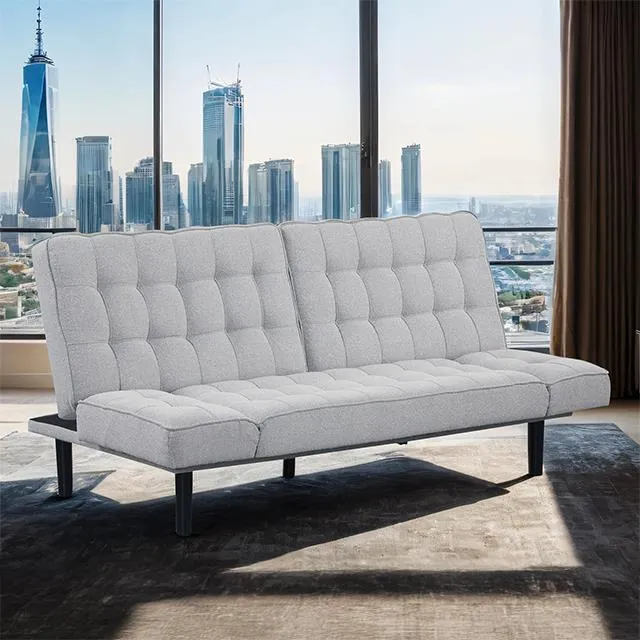 Furniture of America Bellevue FM2801LG Futon Sofa