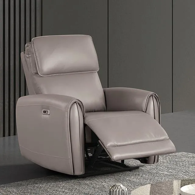 Furniture of America Schlieren FM6012LB-CH-PM Power Recliner