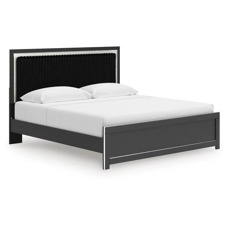 Signature Design by Ashley Zuraleus PCB3380B10 King Upholstered Platform Bed