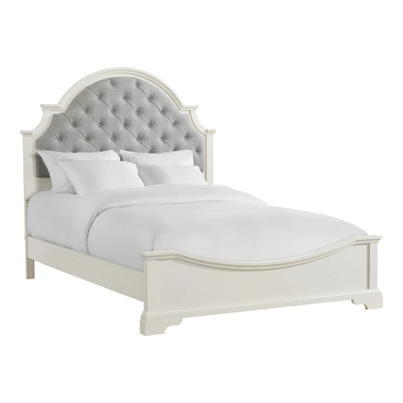 Elements International Eastwood Y-13160-7-QUB Youth Queen Upholstered Bed
