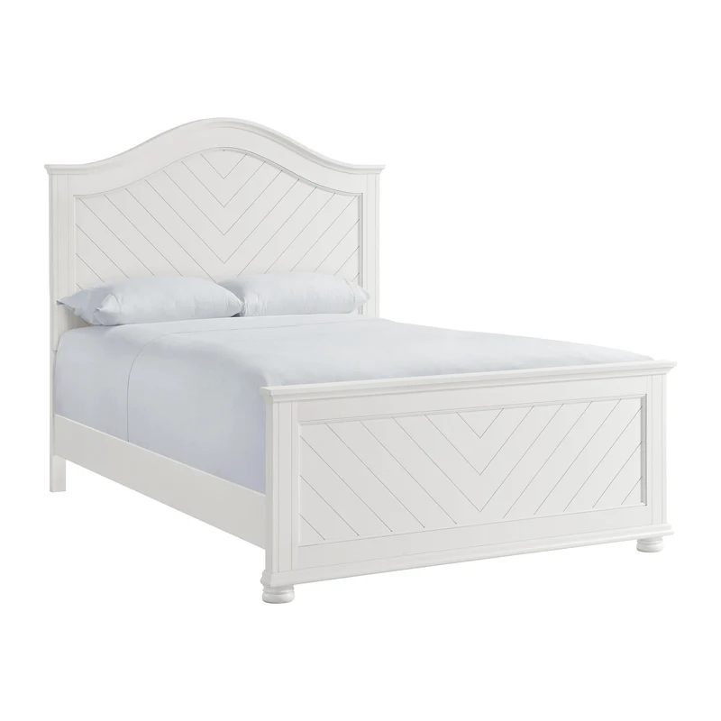 Elements International Kona B-9340-7-QB Queen Panel Bed