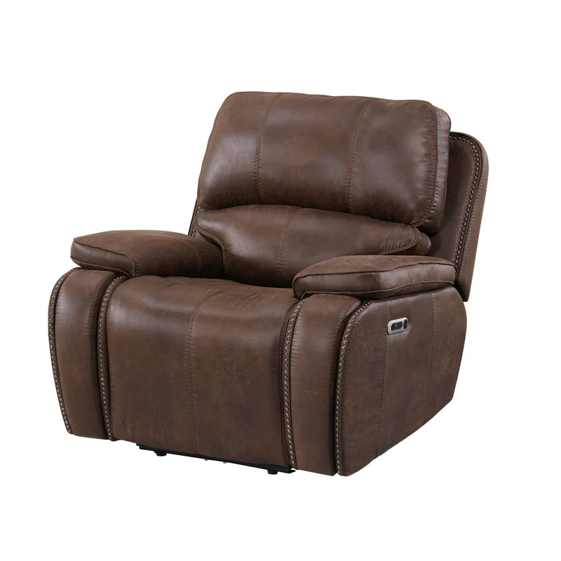Elements International Atlantis U-5230-8640-105PP Power Motion Recliner