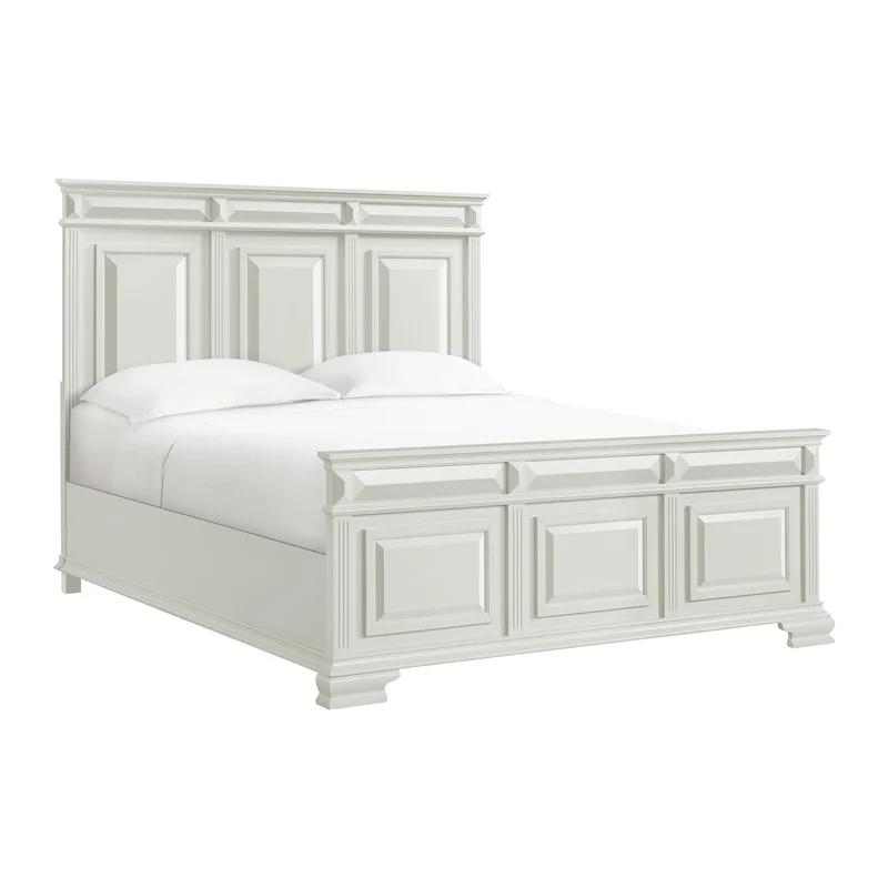 Elements International Bridgestone B-10980-7-KB King Panel Bed