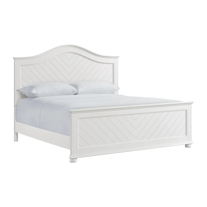 Elements International Kona B-9340-7-KB King Panel Bed