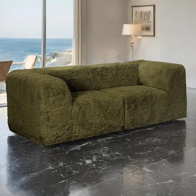 Furniture of America Nappi FM62102GR-LV-PK Loveseat