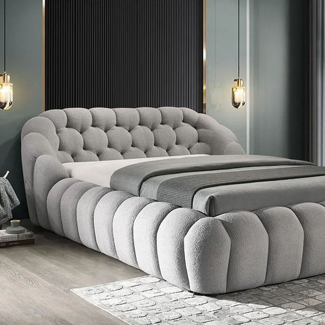 Furniture of America Newquay FM7260GY-Q-BED Queen Bed