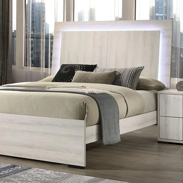 Furniture of America Horten FM7200WH-Q-BED Queen Bed