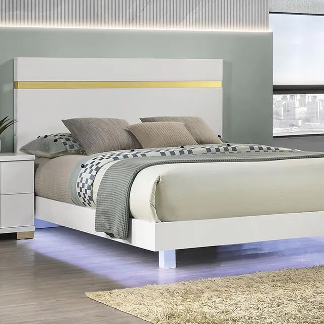 Furniture of America Lillestrom FM7217WH-F-BED Full Bed