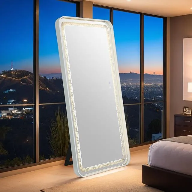 Furniture of America Imogen FM-AC8014WH-M Floor Mirror