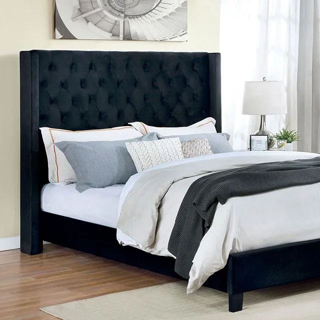 Furniture of America Ryleigh FM7141BK-EK-BED King Bed