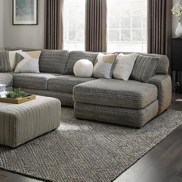 Furniture of America Elmhurst SM5106-SECT U-Shaped Sectional