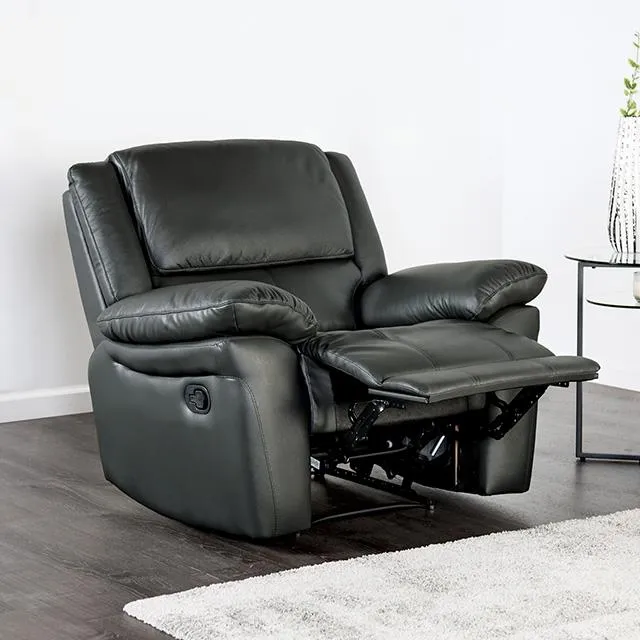 Furniture of America Glarus FM69003BK-CH-M Recliner Chair