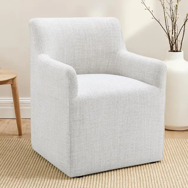 Furniture of America Fico FM3003WH-AC Arm Chair