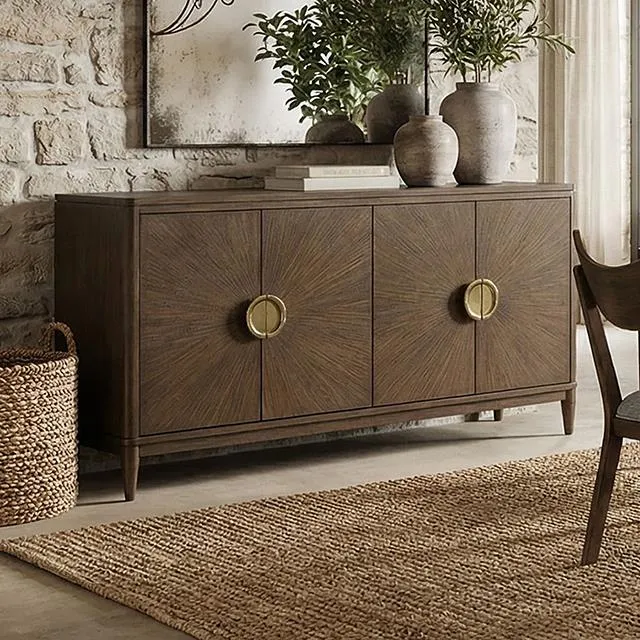 Furniture of America Clarksburg FM39018WN-SV Server