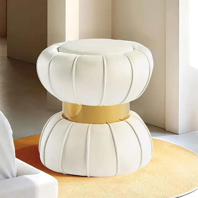 Furniture of America Dorothea FM-AC8008WH Stool