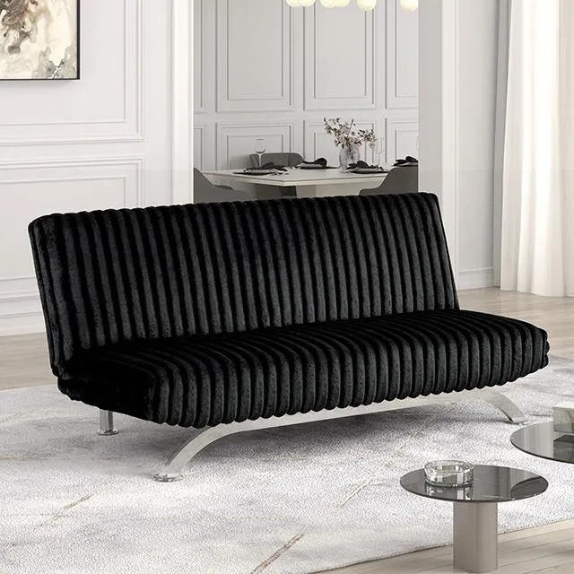 Furniture of America Villeneuve FM2906BK Futon Sofa Bed