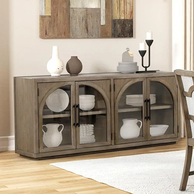 Furniture of America Clements FM3411AK-SV Sideboard