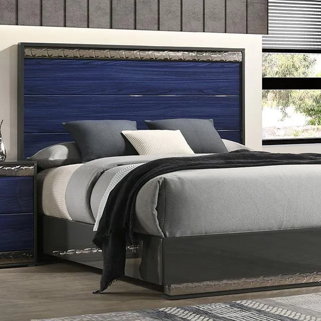 Furniture of America Hartlepool FM7250BL-Q-BED Queen Bed