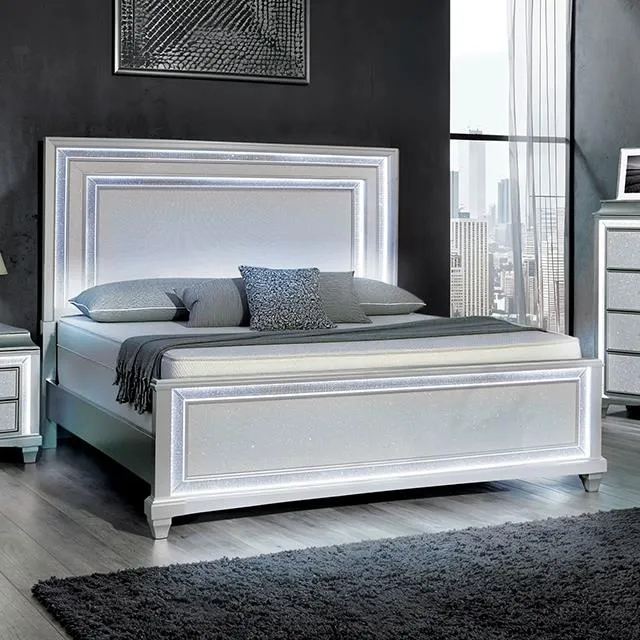 Furniture of America Galea FM74006SV-Q-BED Queen Bed