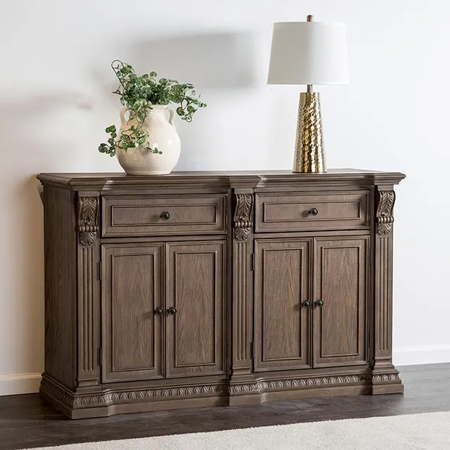 Furniture of America Seven Oaks FM3418AK-SV Sideboard
