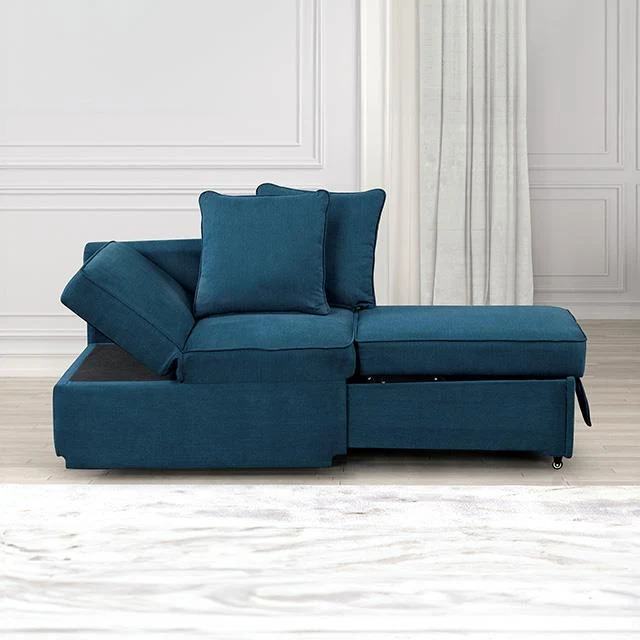 Furniture of America Woburn FM6962BL Convertible Chair