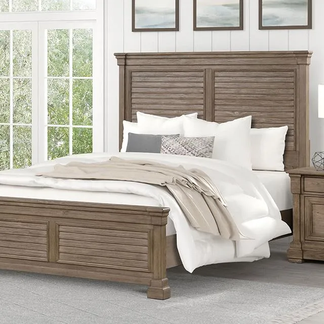 Furniture of America Sheringham FM7701BR-EK-BED King Bed
